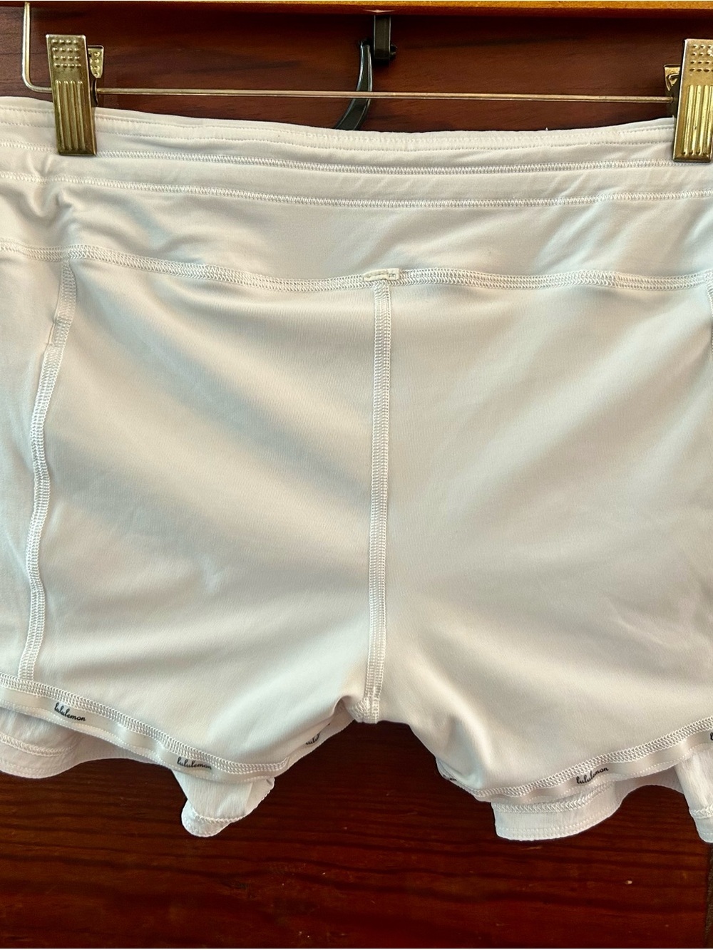 lululemon athletica Women’s White Pace Rival Skirt Size 6 - Picture 10 of 12